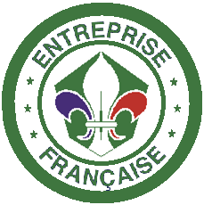 Logo entreprise française en couleur, personnalisé par Brageirac Fleuri.